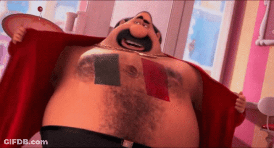 El Macho Mexico Flag GIF