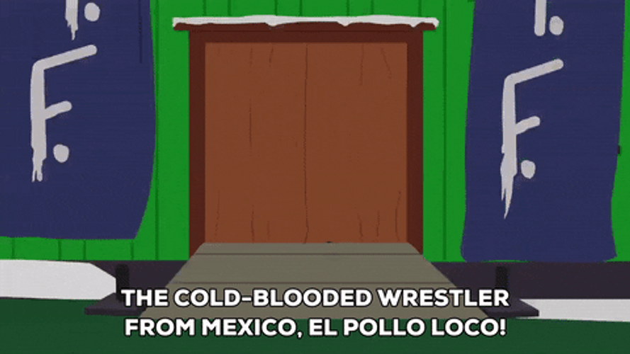 El Pollo Loco Cold Blooded Wrestler GIF
