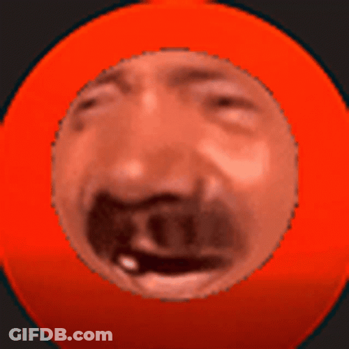 El Risitas Kekw Reaction In Sphere Spinning GIF
