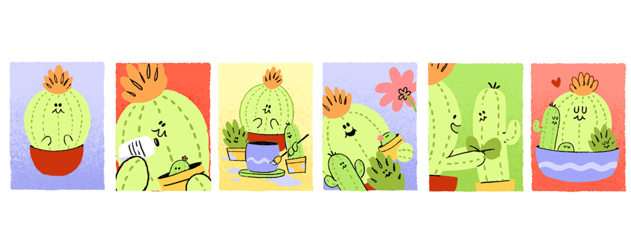 El Salvador Cactus GIF