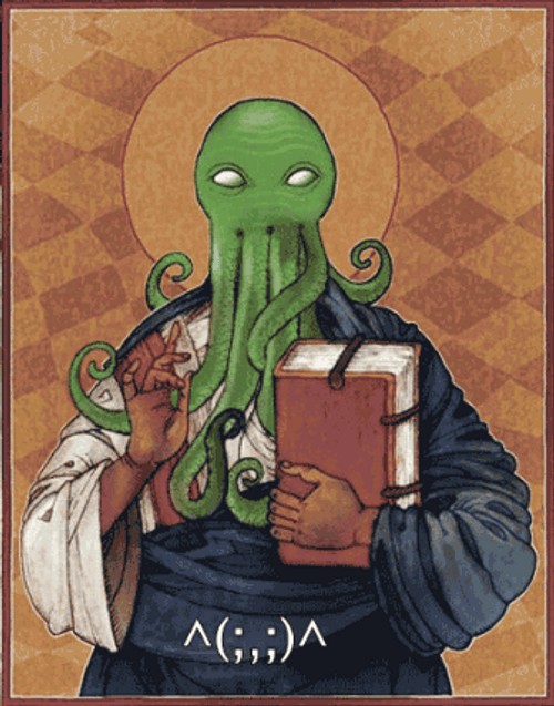 El Salvador Cthulhu GIF