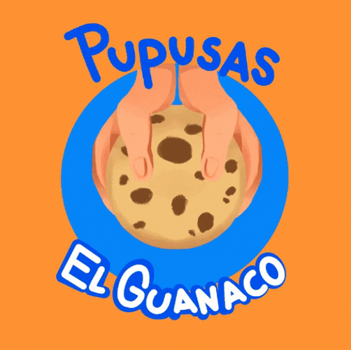El Salvador Pupusas Animation GIF