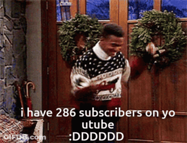 Elaine Dance Carlton Christmas GIF