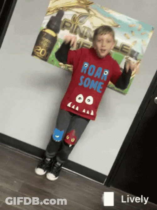Elaine Dance Fortnite Kid GIF
