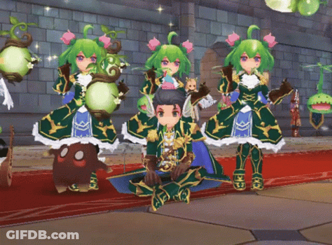 Elaine Dance Hypno Shroom Gaming GIF