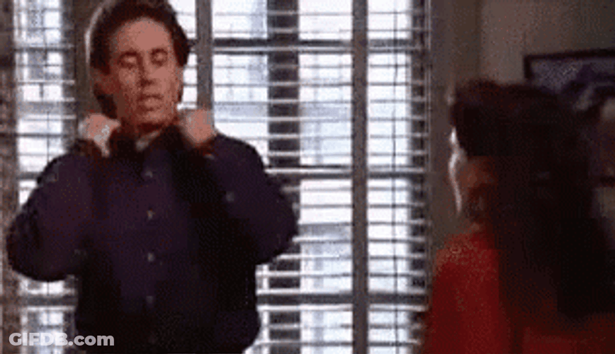 Elaine Dance Jerry Seinfeld GIF