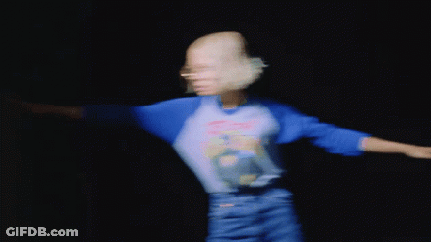 Elaine Dance Old Steps GIF