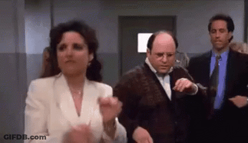Elaine Dance Seinfeld Happy Groove GIF