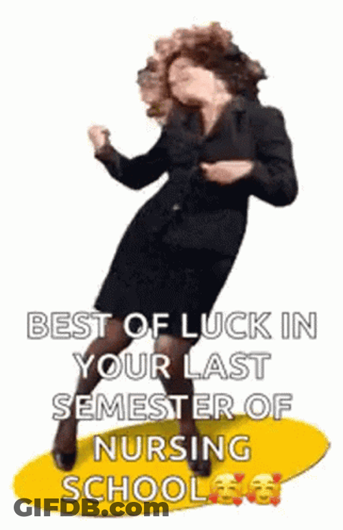 Elaine Dancing Best Of Luck GIF
