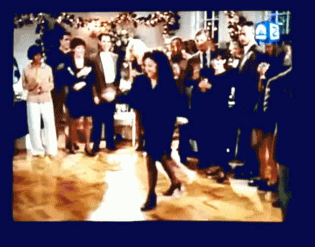 Elaine Dancing Screen Focus GIF