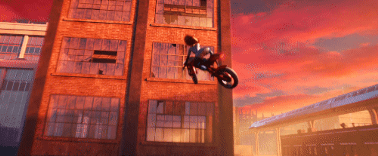 Elastigirl Barging Into A Building GIF