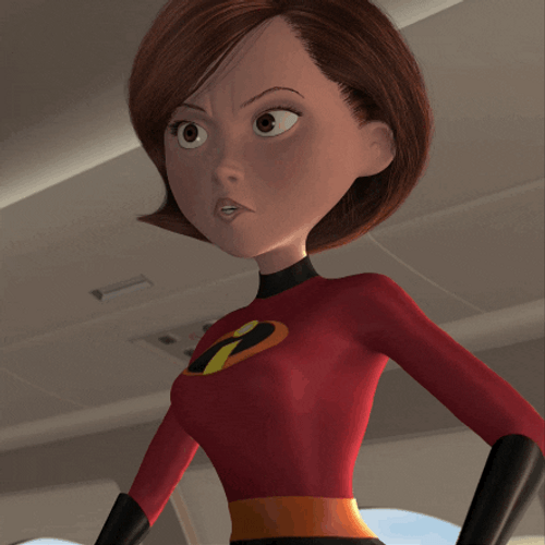 Elastigirl Does Not Approve GIF