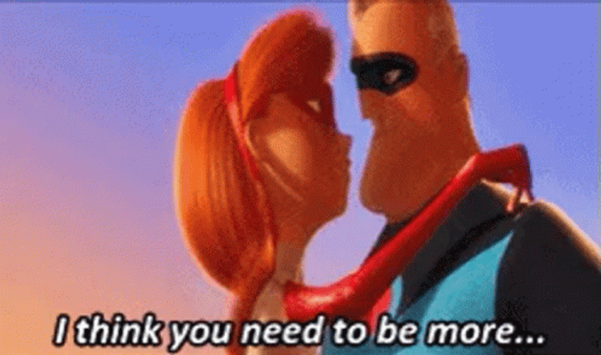 Elastigirl Husband Mr. Incredible GIF