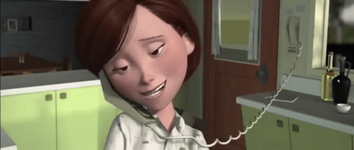 Elastigirl On Phone GIF
