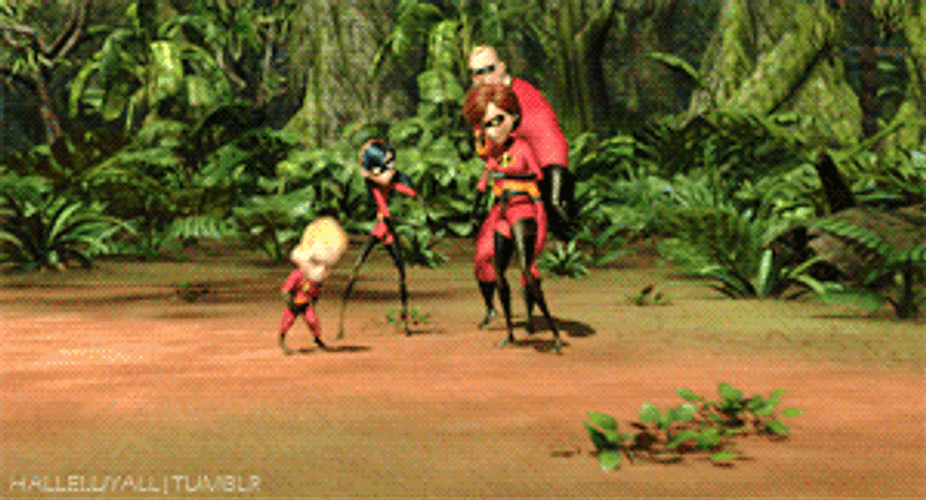 Elastigirl The Incredibles Family GIF