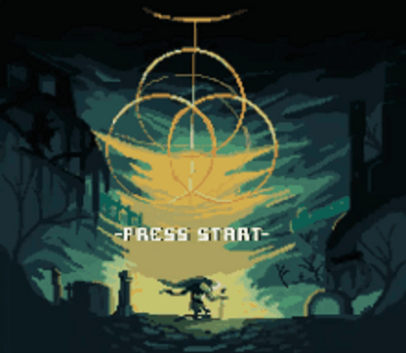 Elden Ring Video Game Graphic Interface GIF