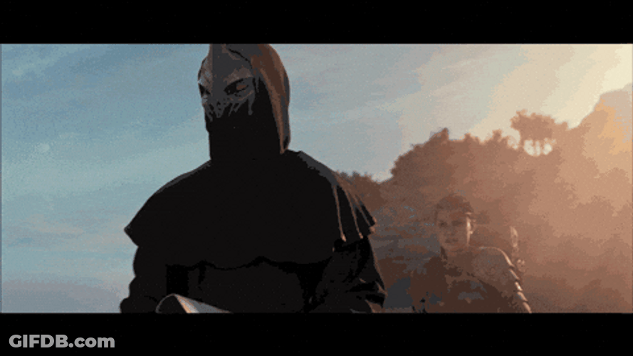 Elder Scrolls Blackwood Character Lifting Book GIF