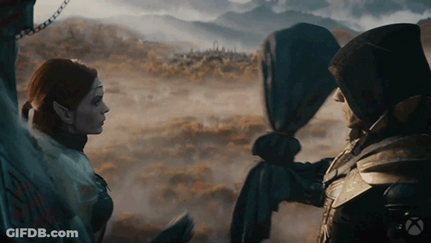 Elder Scrolls High Elf Revealing Staff GIF