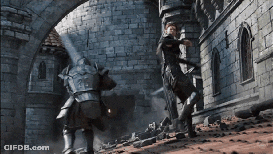 Elder Scrolls High Isle Sword Fight GIF