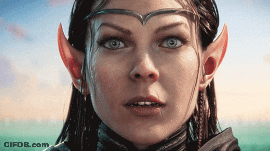 Elder Scrolls Summerset High Elf Altmer GIF