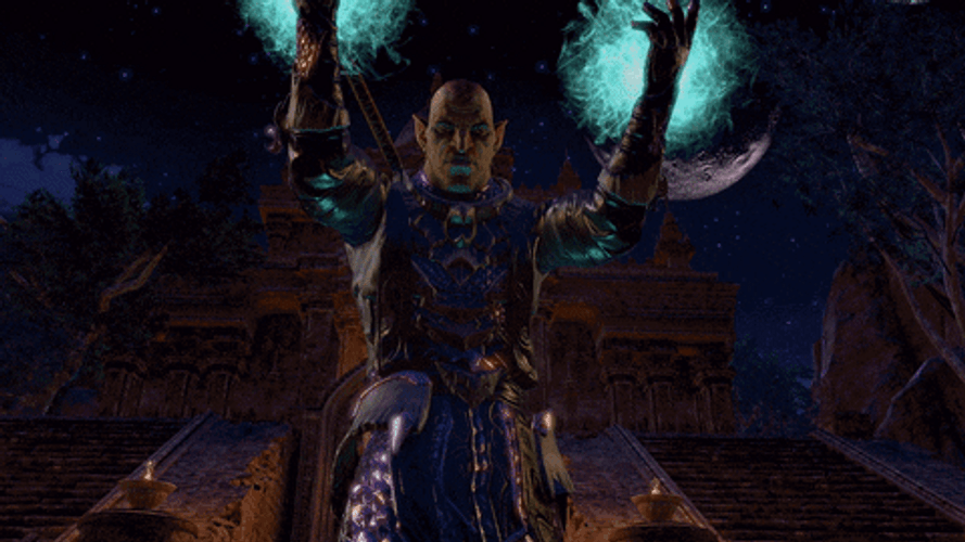 Elder Scrolls Zumog Phoom Revealing Power GIF