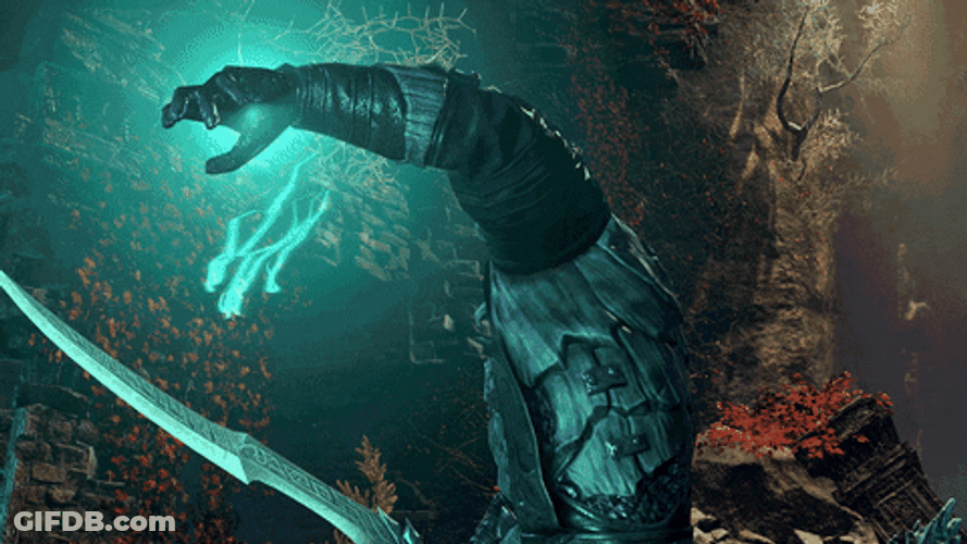 Elder Scrolls Zumog Phoom Showing His Power GIF