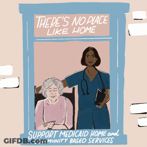 Elderly Care Theres No Place Like Home GIF