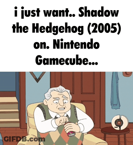 Elderly Man Sitting In Chair Saying I Just Want GIF