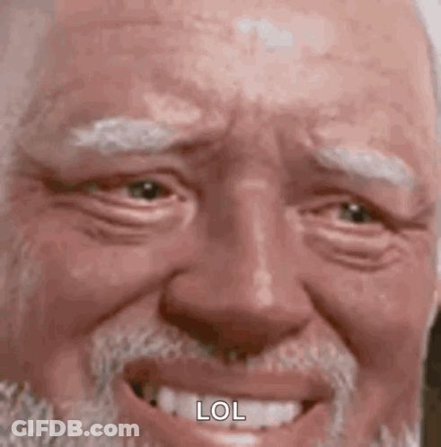 Elderly Man Smiling Close Up GIF