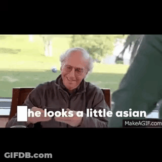 Elderly Man Talking And Laughing With Another Man GIF