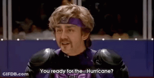 Elderly Woman Smiling Honey You've Got A Big Storm Comin GIF
