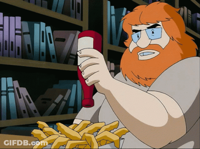 Eldon Michaels Ketchup Madness GIF