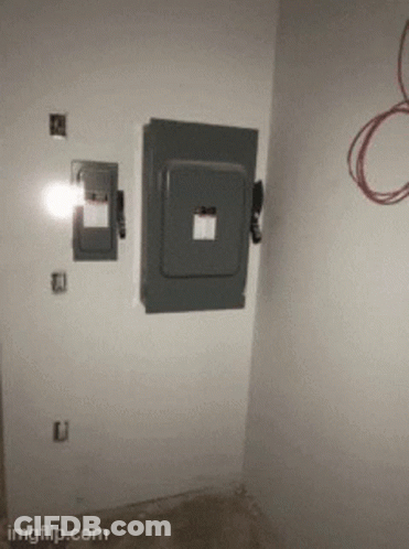 Electrical Box On Wall With Imgflip GIF