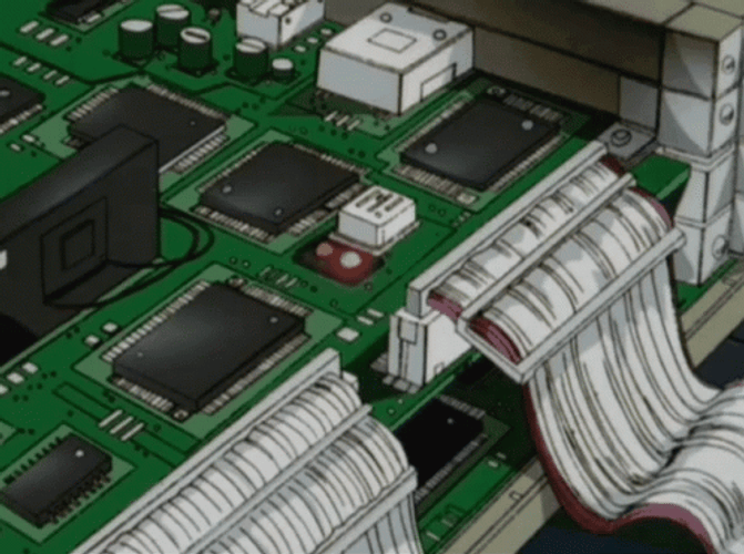 Electronics Circuit Animation GIF