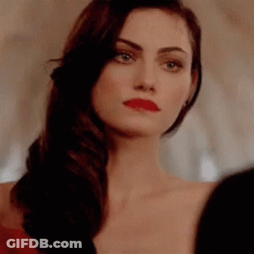 Elegant Phoebe Tonkin GIF