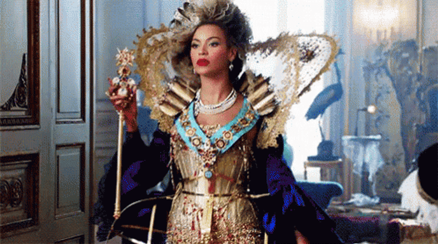 Elegant Queen Beyonce GIF