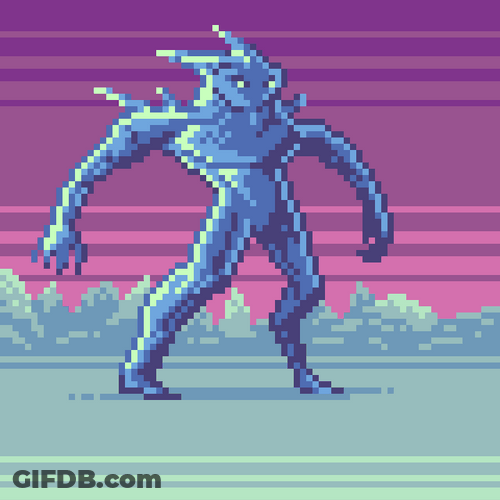 Elemental Water Beast GIF