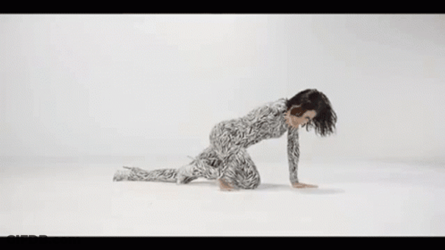 Eleni Foureira Crawling On The Floor GIF
