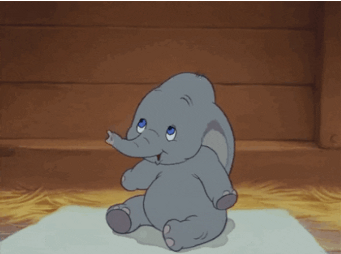 Elephant Dumbo Sneeze GIF