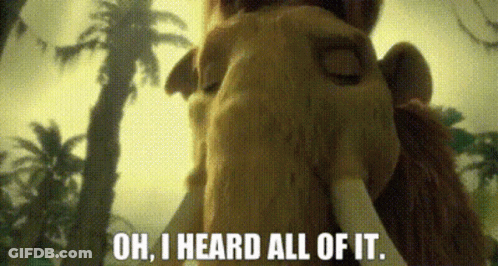 Elephant Saying Oh I Heard All Of It GIF
