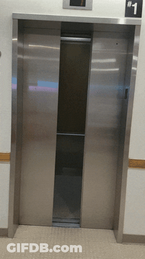 Elevator Door Opening And Closing GIF