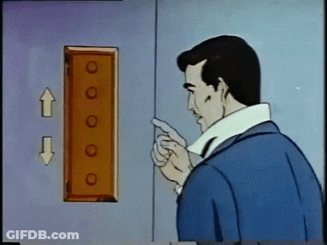Elevator Going Down Fast GIF