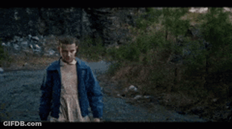 Eleven Intense Stare Asking To Go GIF