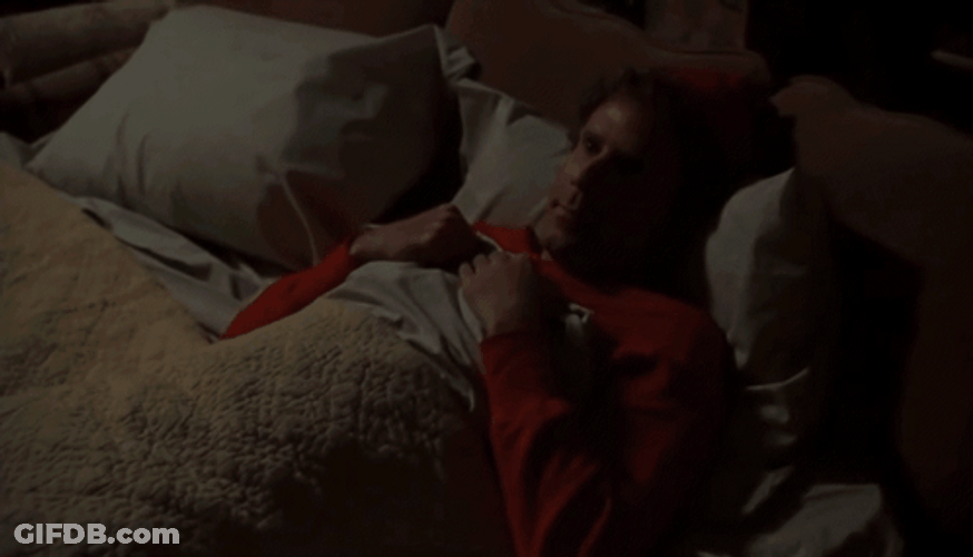 Elf Dad Bed Sleep GIF
