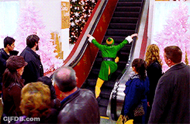 Elf Dad Naughty Giant Elf GIF