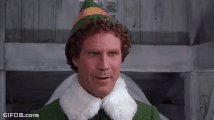 Elf Dad Seriously Talking GIF