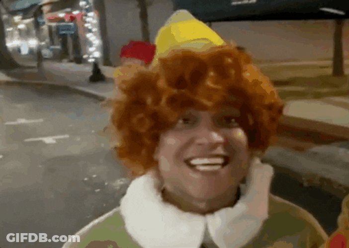 Elf Dancing Head Bop GIF