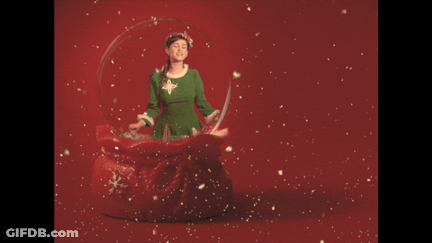 Elf Dancing Snow Globe GIF