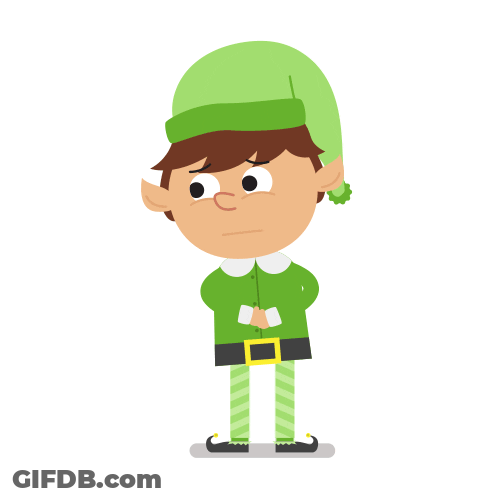 Elf Dancing Surprise GIF