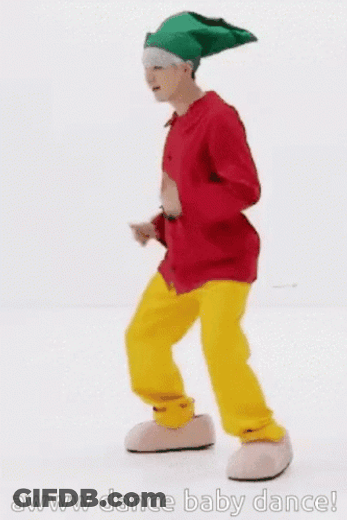 Elf Dancing Yoongi Bts GIF